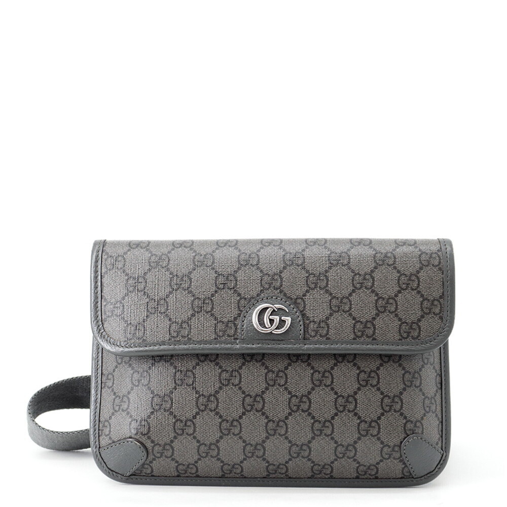 Gucci GG Supreme Belt Bag Leather Body 752597 GUCCI Handbag Men's
